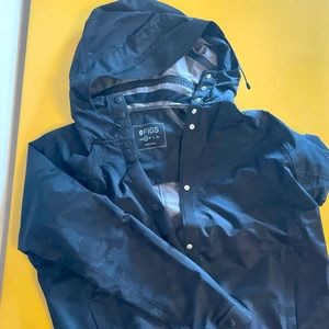 Figs S Raincoat Black